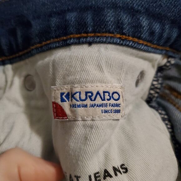 J Crew Kurabo Denim 250 Skinny Jeans 32x32 Selvedge Japanese Blue Mens - Picture 7 of 8